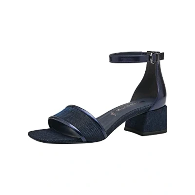Imagen de Tamaris Mujer 1 28266 30, Sandalia con talón, Azul Marino, 39 EU