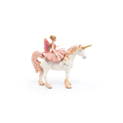 Imagen de Papo 38822 Figura de Unicornio con Bailarina, Color Unique, estandar (2038822)