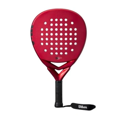 Imagen de Wilson BELA Junior V2 Raqueta de pádel para niños, Talla: One Size, Rot schwarz