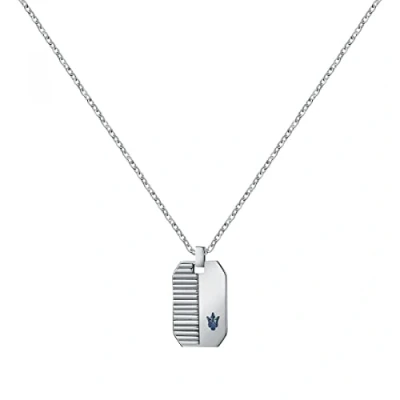 Imagen de Maserati Jewels Collar Hombre de Acero, IP azul JM222AVD02