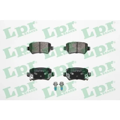 Imagen de LPR 05P1983 Juego de pastillas freno con tornillos KIA: cee‘d II Hatchback, Sportswagon, Pro Hatchback