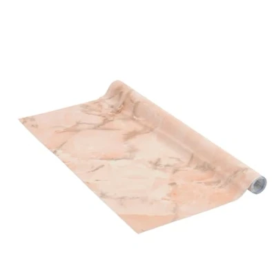 Imagen de Venilia Lámina adhesiva, Mármol salmón aspetto pietra, 67,5cm x 2m, Espesor 95μ, Vinilo autoadhesivo para muebles o cocina, decorativas papel pintado pared, PVC sin ftalatos, Fabricado en UE