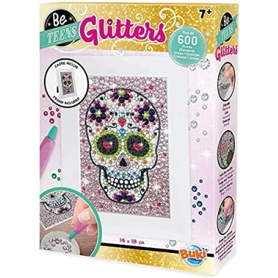 Imagen de Buki France DP008 Be teens Glitters Calavera