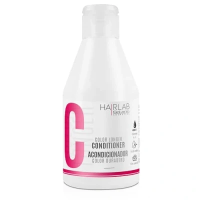 Imagen de SALERM Acondicionador Pelo Teñido Color Longer Hair Lab 300 ml con Provitamina B5 y Vitaminas A E Sella Mantiene el Protector Solar UV Sin Sulfatos ni Parabenos