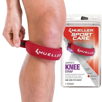 Imagen de Mueller Jumpers Rodillera, color rojo