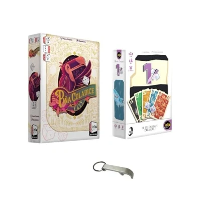Imagen de Blumie Shop Juego de 2 juegos Pina Coladice + 1 % abrebotellas (1% Coladice)
