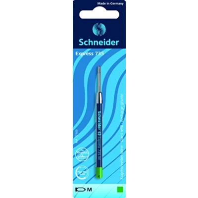 Imagen de Schneider Express 735 , tinta indeleble, talla M, Verde, Blíster