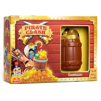 Imagen de MAGICBOX Pirate Clash Juego de Cartas. Familiar observación y rapidez, con temática Pirata. para 2 6 Jugadores, Edad 8+