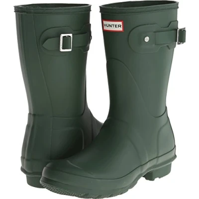 Imagen de Hunter Original Short Botas para mujeres, Verde, 38/39 EU (6 UK)