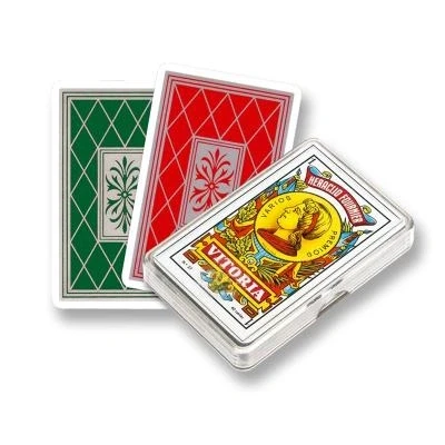 Imagen de Fournier Juego de Madera iwood, Color Verde/Rojo, único (20990)