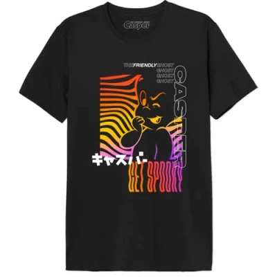 Imagen de cotton division MEPIFLRTS033 Camisetas, Negro, L para Hombre
