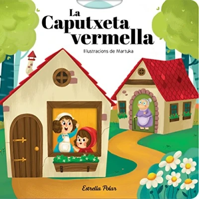 Imagen de La caputxeta vermella. Conte amb mecanismes: Il·lustracions de Martuka (Contes clàssics mecanismes)