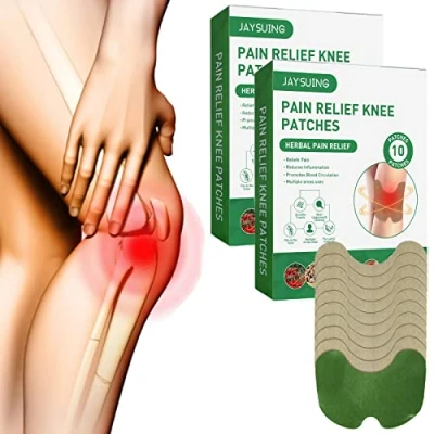 Imagen de KEVGNRO Flexiknee Natural Knee Pain Patch Herbal Joint Relief Patches for Knee, Back, Neck, Shoulder (20pcs)