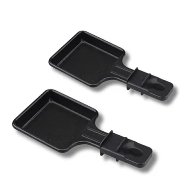 Imagen de Sartenes de raspador antiadherentes, juego 1 a 12 Mini cuadrado Compatible con dispositivo Tefal Diseño ergonómico y fácil limpiar SOS ACCESORIO (paquete 2)