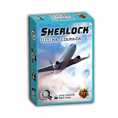 Imagen de GM Games GDM Sherlock: Última Llamada. Serie Q1 Juego de Mesa Medium Deduction Game 1 A 8 Jugadores Partir años. 60 min.