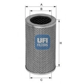 Imagen de UFI 25.408.00 Filtro de aceite Cartucho filtrante AUSTIN: Metro Hatchback