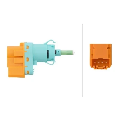 Imagen de HELLA 6DD 010 966 681 Interruptor luces freno eléctrico 4 12 FIAT: Grande Punto Hatchback, Panda II 500 Hatchback