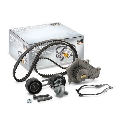 Imagen de HEPU PK08930 Bomba de Agua + Kit Distribucion con tornillos 144 PEUGEOT: 206 Hatchback, 207 307 CITROËN: Xsara Hatchback