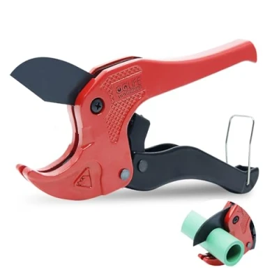Imagen de CCLIFE cortatubos PVC 42mm Grande Cuchilla de Corte Calidad SK5 Precisión Limpio y Ordenado Cortador Tubos Para Cortar Etc