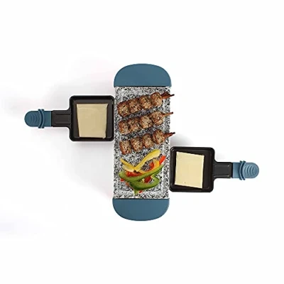Imagen de Livoo maquina raclette 2 personas 350w azul doc156bs