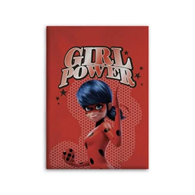 Imagen de Miraculous Kids Fleece Blanket Throw Ladybug Girl Power Red 100x140 cm