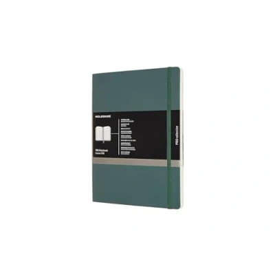 Imagen de Moleskine Cuaderno Profesional de Oficina, Para el Trabajo, Tapa Blanda y Cierre Elástico, Tamaño Grande 13 x 21, Color Verde Bosque 192 Páginas