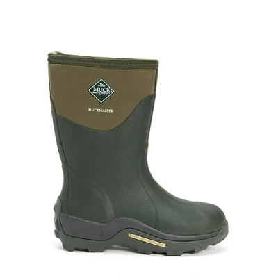 Imagen de Muck Boots Muckmaster Mid, Botas de Agua Unisex Adulto, Marrón (Moss/Moss), 48 EU