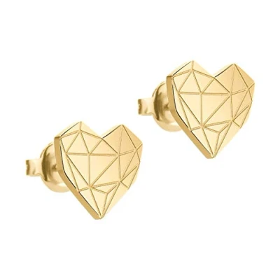 Imagen de Liebeskind LJ 0308 E 11, Pendientes de botón Mujer, Dorado, 1,1 cm
