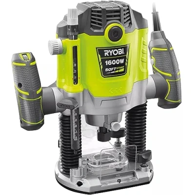 Imagen de RYOBI RRT1600 K Desmoladora de 1600 vatios + 5 fresas