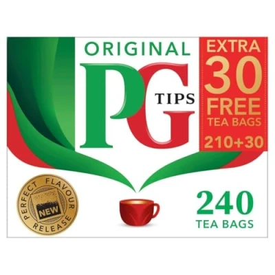 Imagen de Pg Tips Paquete de Té Negro 1 x 240 Piezas 2780 g