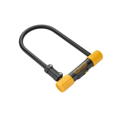 Imagen de On Guard Bulldog U Lock Candado para Bicicleta, Unisex, Negro, Amarillo, L