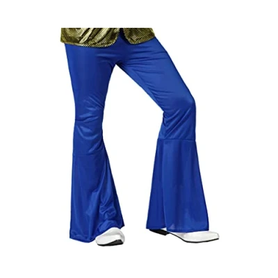 Imagen de Atosa disfraz pantalon disco azul XS