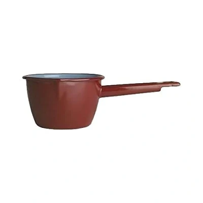 Imagen de IBILI Cazo conico con pico marron, 16 cms, Acero esmaltado, Apto para induccion