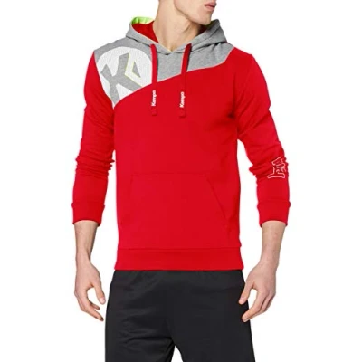 Imagen de Kempa Core 2.0 Sudadera, Hombre, Rojo/Gris Oscuro Mezcla, 116