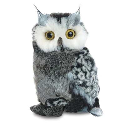Imagen de Aurora, 12748, Flopsies Eagle Owl, 23cm, Soft Toy, Grey/White