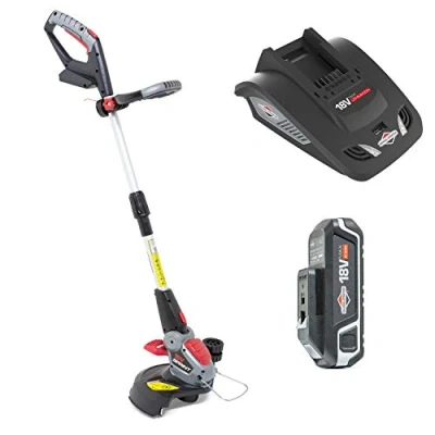 Imagen de Sprint Cortabordes a Bateria 18V de Litio Ion 18GTK , Powered by Briggs &amp; Stratton, Anchura Corte 30 cm, 2.5Ah batería incluída, 5 años Garantía