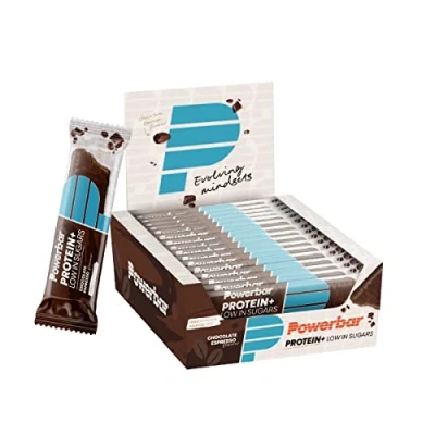 Imagen de Powerbar Protein Plus Low Sugar Chocolate Espresso 16x35g Barras de Proteína con Bajo Contenido Azúcar