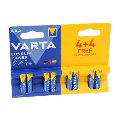 Imagen de Varta longlife power lr03 mn2400 aaa bl. 4+4 4903121448