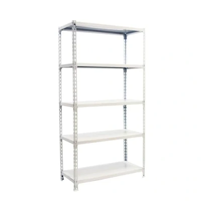 Imagen de Simon Rack Estanterias Metalicas, 2000x1000x500 mm, 5 Estantes, 180 kg de Punto Flexión, Estantería Industrial, Blanco Simonclick