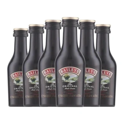 Imagen de Crema de Licor Baileys Irish Cream The Original Botellín Miniatura 5 cl (Caja 6 cl)
