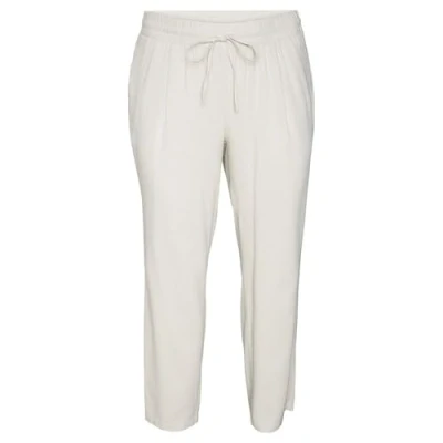 Imagen de Vero Moda Curve Vmjesmilo Ankle Pants Pantalones, Mujer, Talla: 54, Silver lining