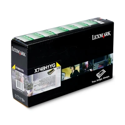 Imagen de Lexmark X748H1YG toner amarillo XL (original)