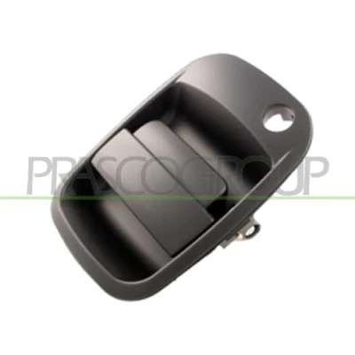 Imagen de PRASCO HN9228132 Manecilla de puerta exterior, Atrás izquierda negro liso para corredera HYUNDAI: H 1 Furgón, / Starex MPV