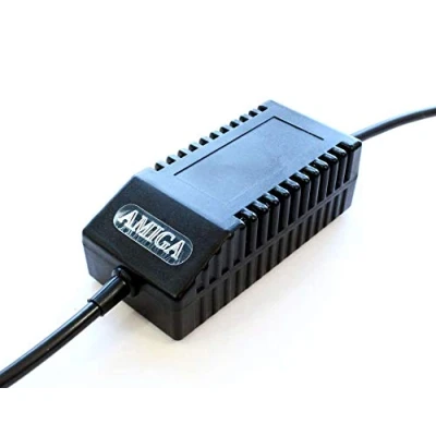 Imagen de AirDrive Amiga 500 Modern EU Fuente de alimentación repuesto 500, enchufe europeo, color negro