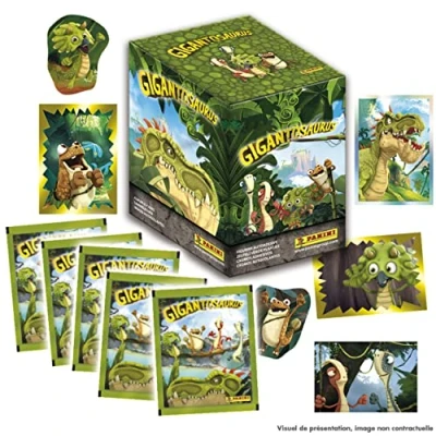 Imagen de Panini Gigantosaurus Caja de 50 fundas