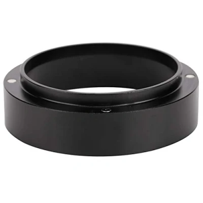 Imagen de Anillos De Dosificación Polvo Café Aluminio Embudo Con Accesorio Cafetera Repuesto Magnético Negro(58Mm)