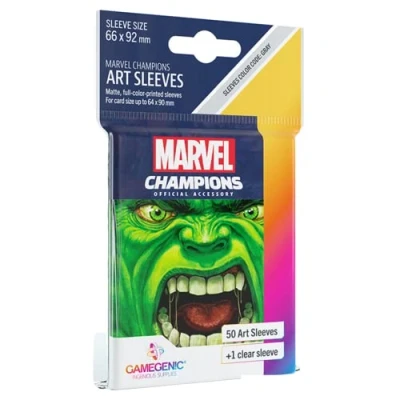 Imagen de Gamegenic Marvel Champions Sleeves Hulk (GGS15004ML)