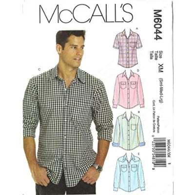 Imagen de McCall&#039;s Patrones, Algodón, Viscosa, Blanco, XN (X XXL XXXL)