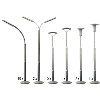 Imagen de Faller 180538 Streetlamp Set 28/ Scenery and Accessories Juego de construcción (F180538)