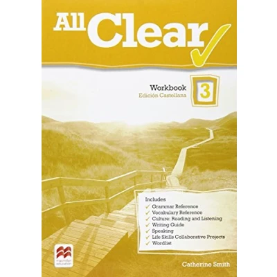 Imagen de All Clear 3 Secondary Workbook Castellano